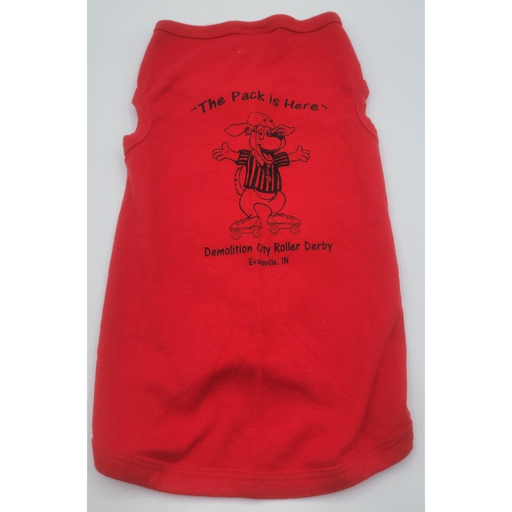 Demolition City Roller Derby Dog apperal Shirt Graphic Tank Top Evansville IN